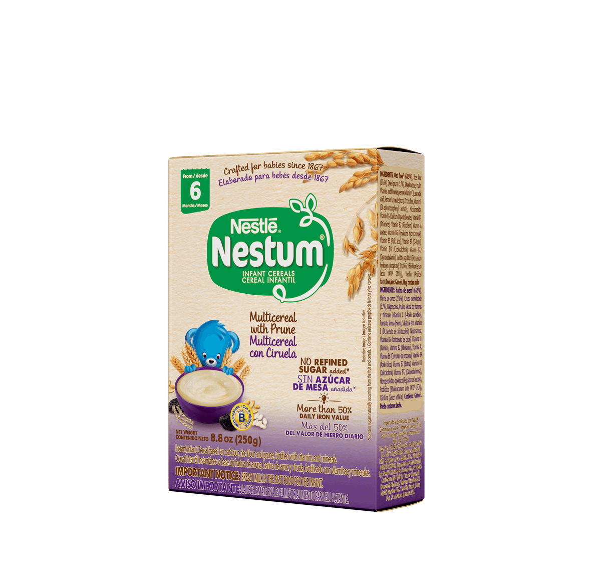 NESTUM® Infant Cereals Multicereal with Prune 250 g