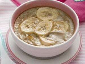 Baked Banana Custard