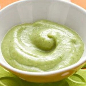 Broccoli and Avocado Puree