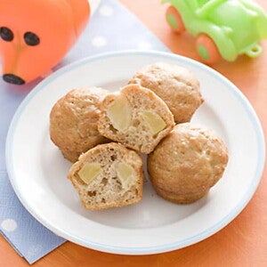Mini Banana and Pineapple Muffins