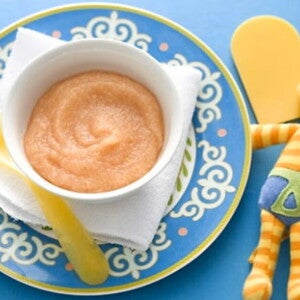 Strawberry and Apple Puree with Polenta Strawberry and Apple Puree with Polenta