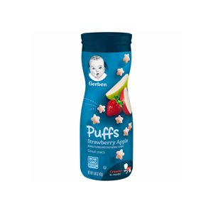 GERBER® Graduates Puffs Strawberry Apple GERBER® Graduates Puffs Strawberry Apple