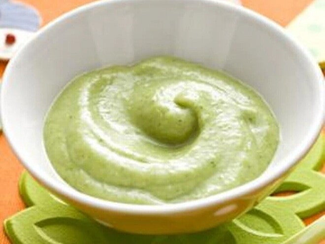broccoli and avocado puree broccoli and avocado puree