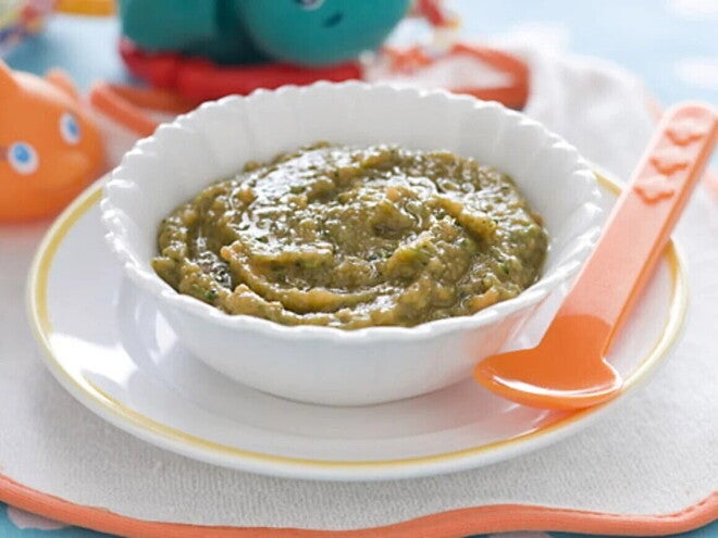 Sweet Potato, Broccoli and Pea Smash Sweet Potato, Broccoli and Pea Smash