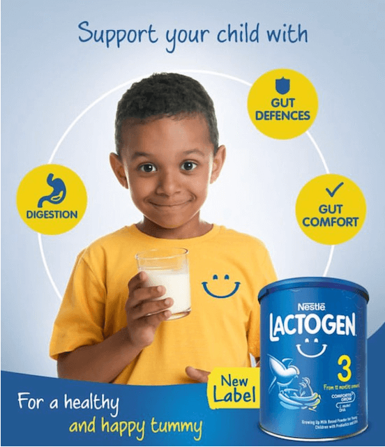 Support your child with LACTOGEN® 3 Support your child with LACTOGEN® 3