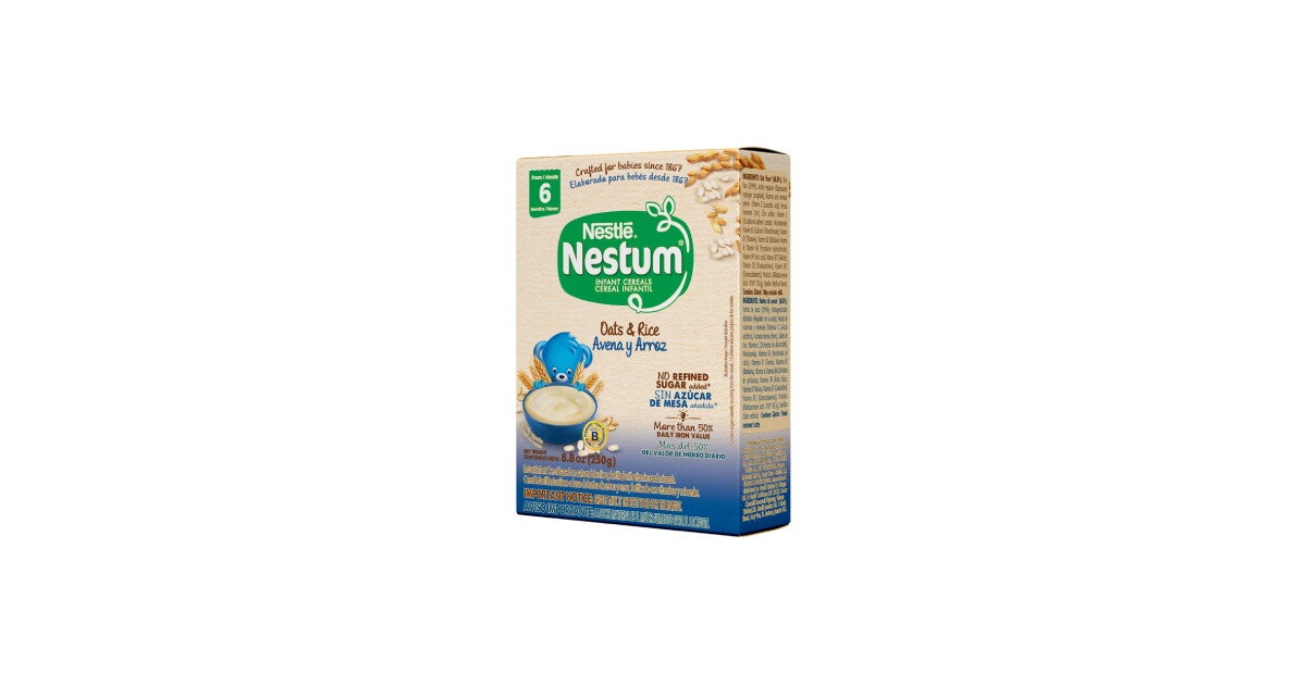 Nestlé® Nestlé FamilyNes NESTUM® Infant Cereals Oats Rice 250 g